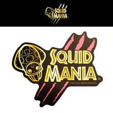 SQUID MANIA[스퀴드매니아]  오징어 로봇 Chan 스티커 W100 *핑크*
