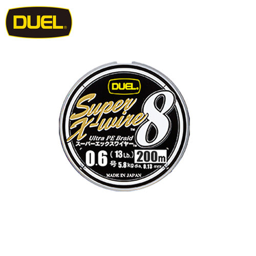 DUEL[듀엘] Super X-wire™8 슈퍼X와이어8합사5색 200M