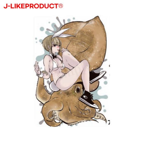J-LikeProduct[제이라이크프로덕트] 무늬오징어 스티커