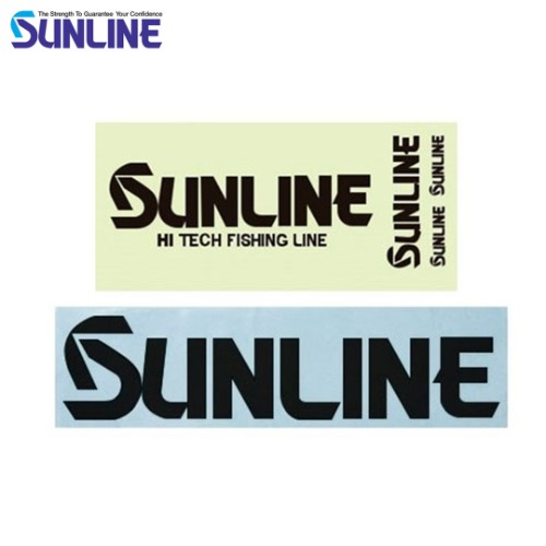 SUNLINE[선라인] 로고 스티커 ST-4003 ST-4007 블랙