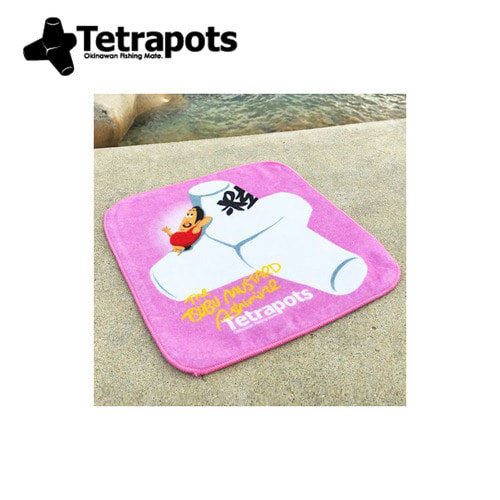 Tetrapots[테트라포트] 알갱이씨 미니낚시타올 피싱타올 낚시수건 낚시타올  TPG-015