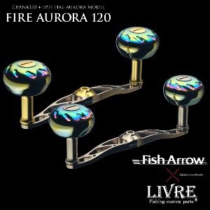 Fish Arrow[피쉬애로우] 리브레X피쉬애로우 콜라보 CRANK 120 크랭크120 + EF37노브 파이어오로라 ★한정모델★