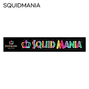 SQUID MANIA[스퀴드매니아] 팝로고 스티커 W300 레인보우
