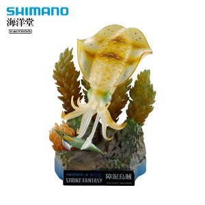 SHIMANO[시마노] 시마노X카이요도 한정판 피규어 무늬오징어